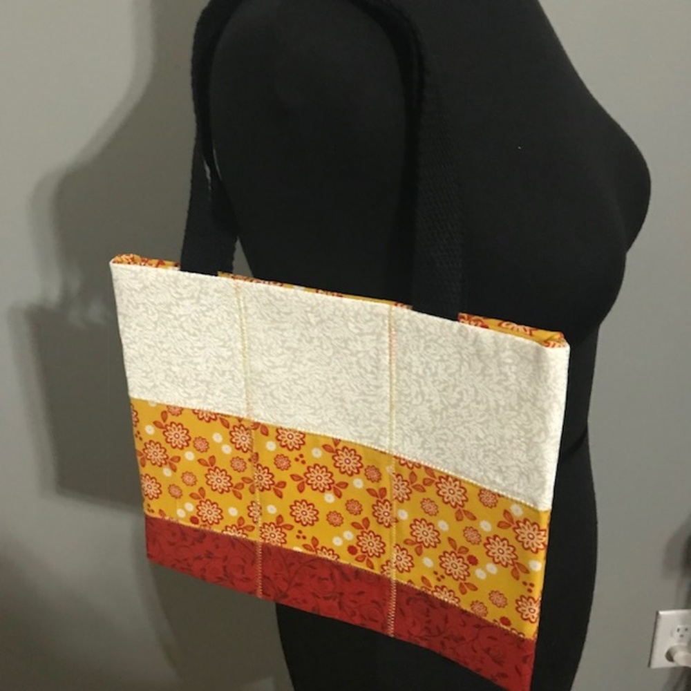 Handmade Small Girls Quilted Tote Bag